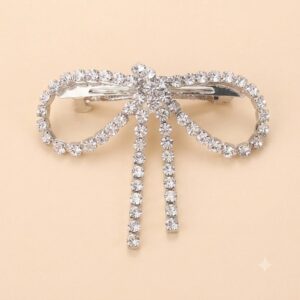 Arianna Large Light Bow Barrette